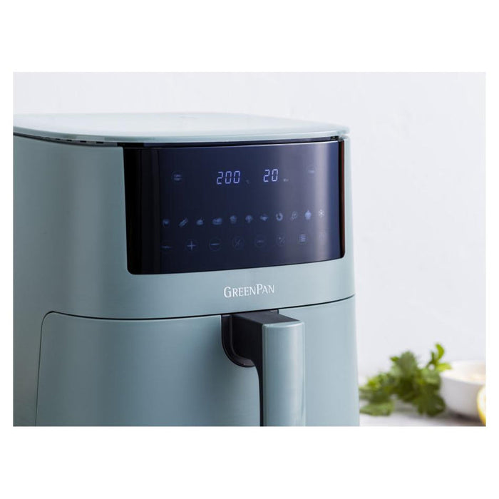 GreenPan Green Pan Bistro Airfryer 1 basket 7.2L- Smokey Blue - LX2001 - Homewares, Outdoor, Phone Accessories, Cases, Speakers, Headphones + More -