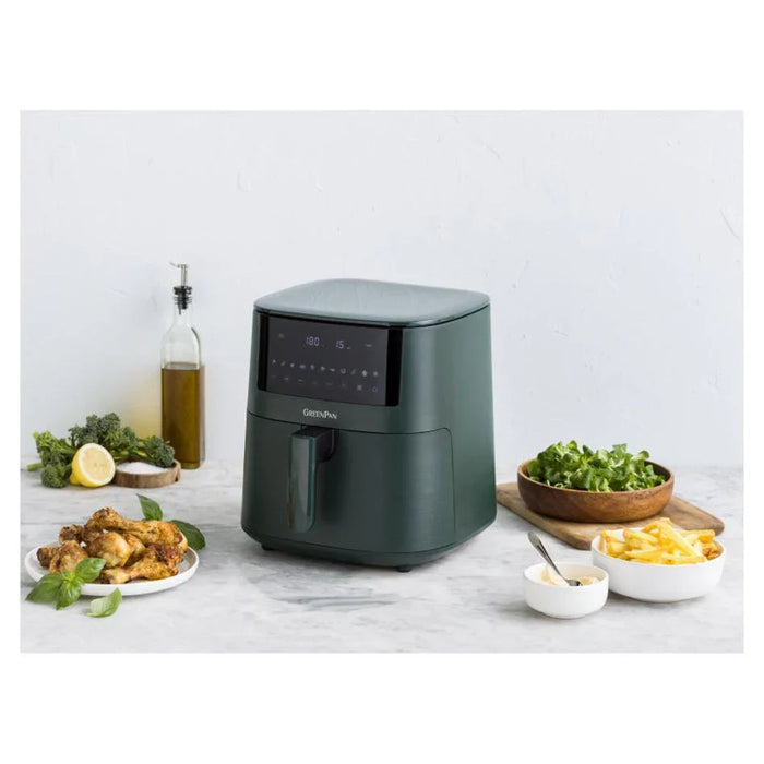 GreenPan Green Pan Bistro Airfryer 1 basket 7.2L- Pine Green - LX2001 - Homewares, Outdoor, Phone Accessories, Cases, Speakers, Headphones + More -