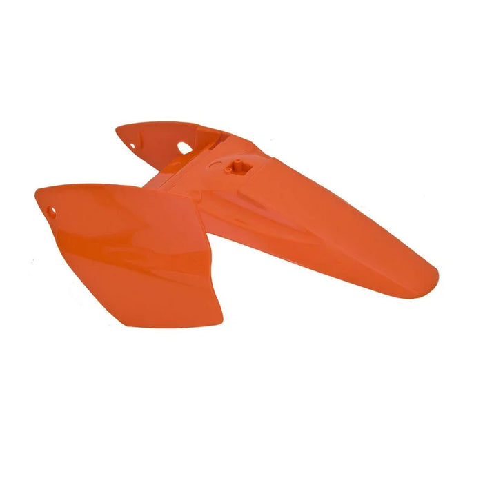 REAR FENDER RTECH WITH SIDEPANELS KTM 65SX 02-08 ORANGE - LX2001 - Homewares, Outdoor, Phone Accessories, Cases, Speakers, Headphones + More -
