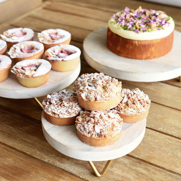 Chef Inox
Serve Whitewash Mangowood Round Display Stand Metal Legs 200x90mm - LX2001 - Homewares, Outdoor, Phone Accessories, Cases, Speakers, Headphones + More -