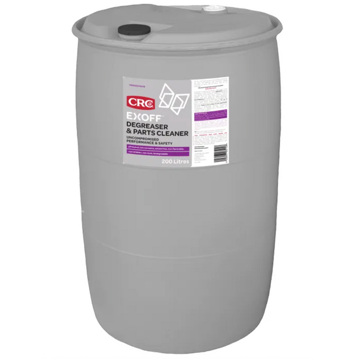 CRC Exoff Degreaser & Parts Cleaner 200L Drum 3414