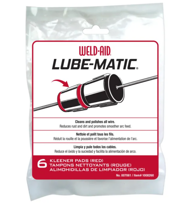 CRC Weld-Aid Lube-Matic Red Cleaning Pad