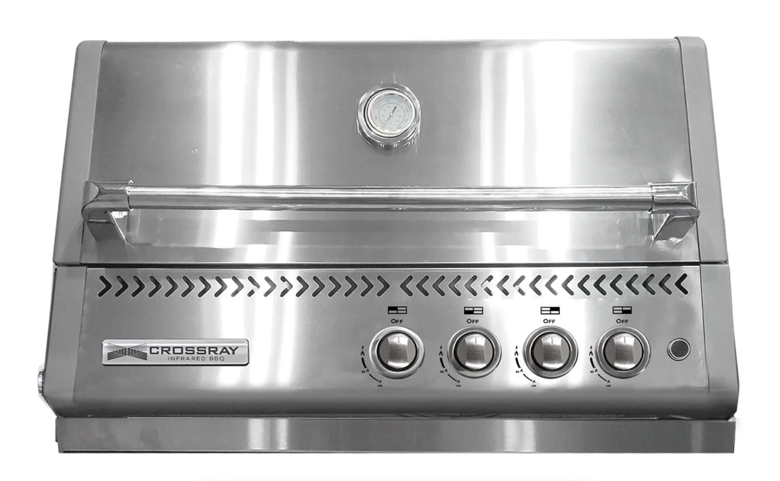 CROSSRAY XPlor Outdoor Stainless Steel BBQ Kitchen Black Benchtop w/ Fridge - LX2001 - Homewares, Outdoor, Phone Accessories, Cases, Speakers, Headphones + More -