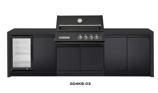 CROSSRAY XPlor Outdoor Black BBQ Kitchen Black Benchtop Fridge - LX2001 - Homewares, Outdoor, Phone Accessories, Cases, Speakers, Headphones + More -