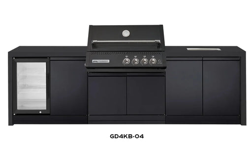 CROSSRAY XPlor Outdoor Black BBQ Kitchen Black Benchtop Fridge Sink - LX2001 - Homewares, Outdoor, Phone Accessories, Cases, Speakers, Headphones + More -