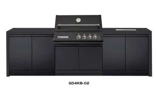 CROSSRAY XPlor Outdoor Black BBQ Kitchen Black Benchtop Sink - LX2001 - Homewares, Outdoor, Phone Accessories, Cases, Speakers, Headphones + More -