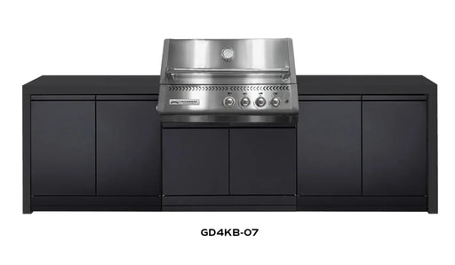 CROSSRAY XPlor Outdoor Stainless Steel BBQ Kitchen Black Benchtop - LX2001 - Homewares, Outdoor, Phone Accessories, Cases, Speakers, Headphones + More -