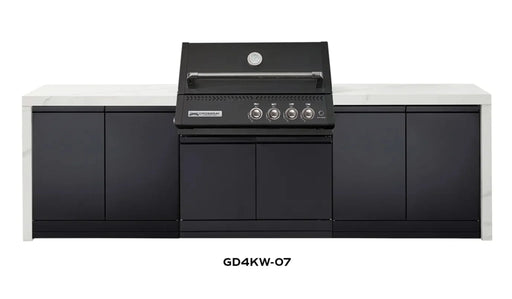 CROSSRAY XPlor Outdoor Stainless Steel Black BBQ Kitchen White Benchtop - LX2001 - Homewares, Outdoor, Phone Accessories, Cases, Speakers, Headphones + More -