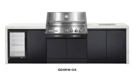 CROSSRAY XPlor Premium Outdoor BBQ Kitchen White Top Stainless Steel Fridge Sink - LX2001 - Homewares, Outdoor, Phone Accessories, Cases, Speakers, Headphones + More -