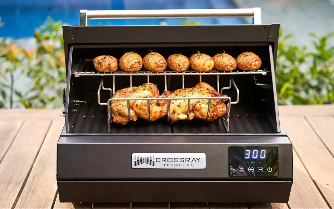 CROSSRAY eXtreme Electric Portable BBQ with trolley - LX2001 - Homewares, Outdoor, Phone Accessories, Cases, Speakers, Headphones + More -