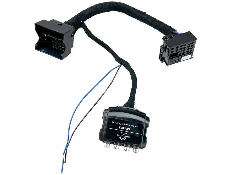 Direct-Fit Bmw Vw 4 Channel Line Out Converter 12V Rem - LX2001 - Homewares, Outdoor, Phone Accessories, Cases, Speakers, Headphones + More -