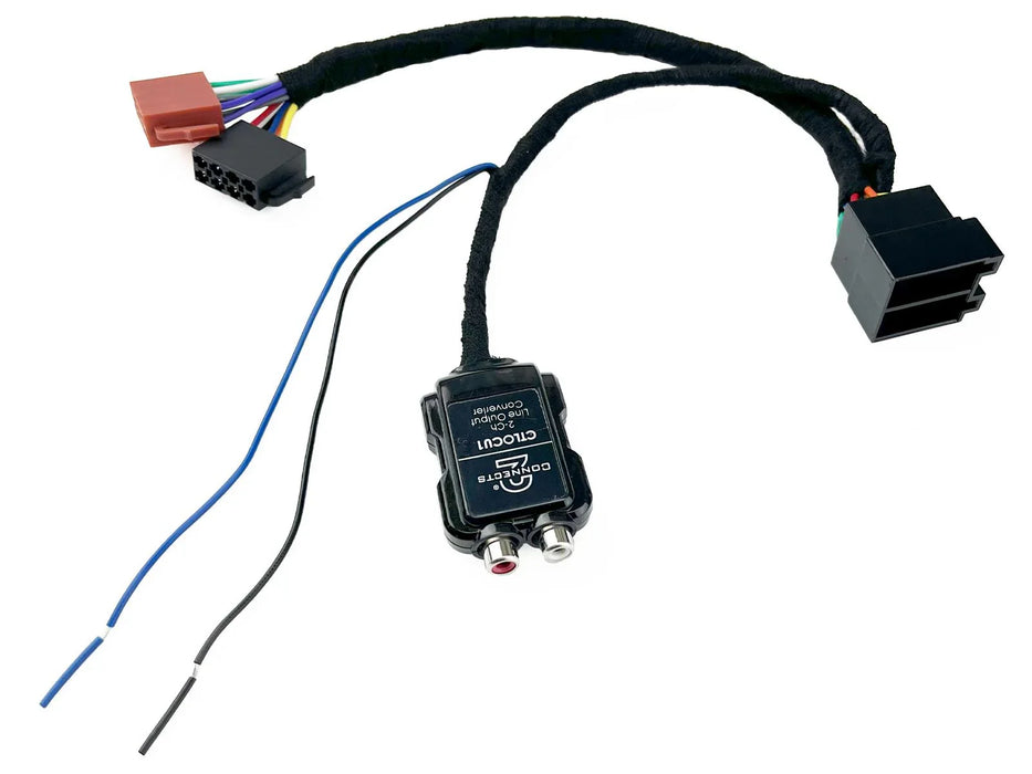 Direct-Fit Universal 2 Channel Line Out Converter 12V Rem - LX2001 - Homewares, Outdoor, Phone Accessories, Cases, Speakers, Headphones + More -