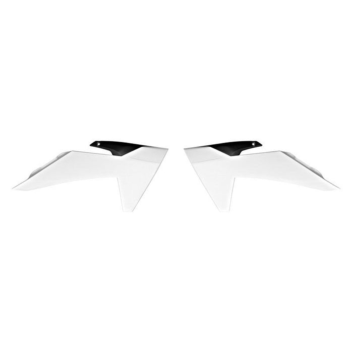 Radiator Shrouds Rtech White Black Ktm 50Sx 24-On