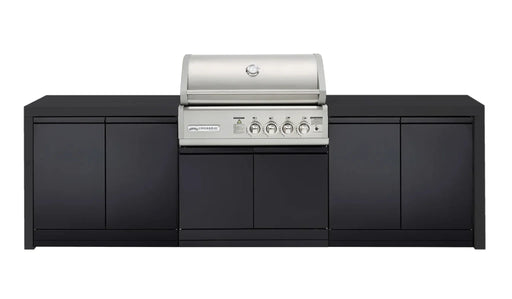Crossray TC4KB-17 4 Burner Outdoor BBQ Kitchen BLACK Benchtop - LX2001 - Homewares, Outdoor, Phone Accessories, Cases, Speakers, Headphones + More -