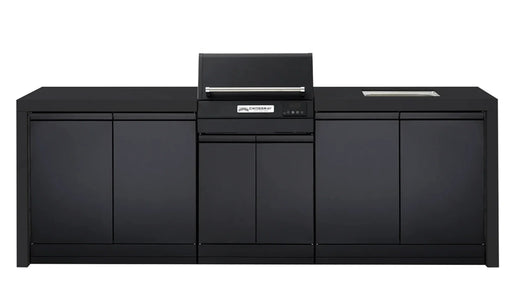 Crossray TCEK-08 eXtreme Electric Outdoor BBQ Kitchen with Sink Black Benchtop - LX2001 - Homewares, Outdoor, Phone Accessories, Cases, Speakers, Headphones + More -