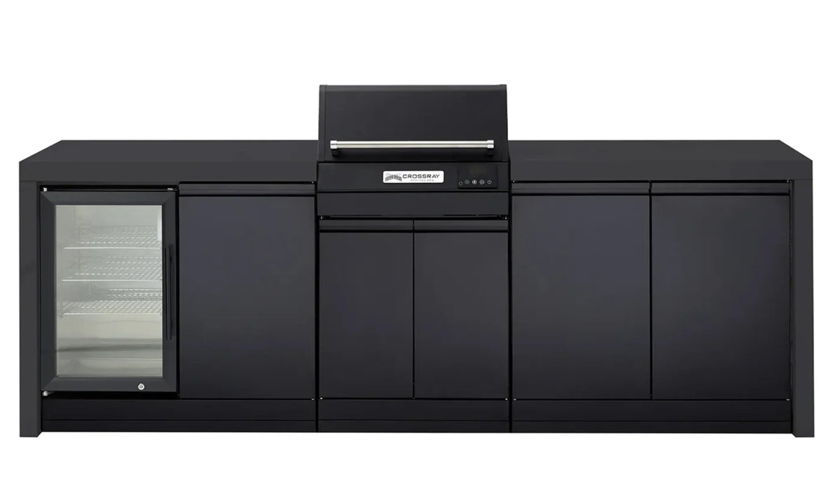 Crossray TCEK-09 eXtreme Electric Outdoor BBQ Kitchen Fridge Black Benchtop - LX2001 - Homewares, Outdoor, Phone Accessories, Cases, Speakers, Headphones + More -