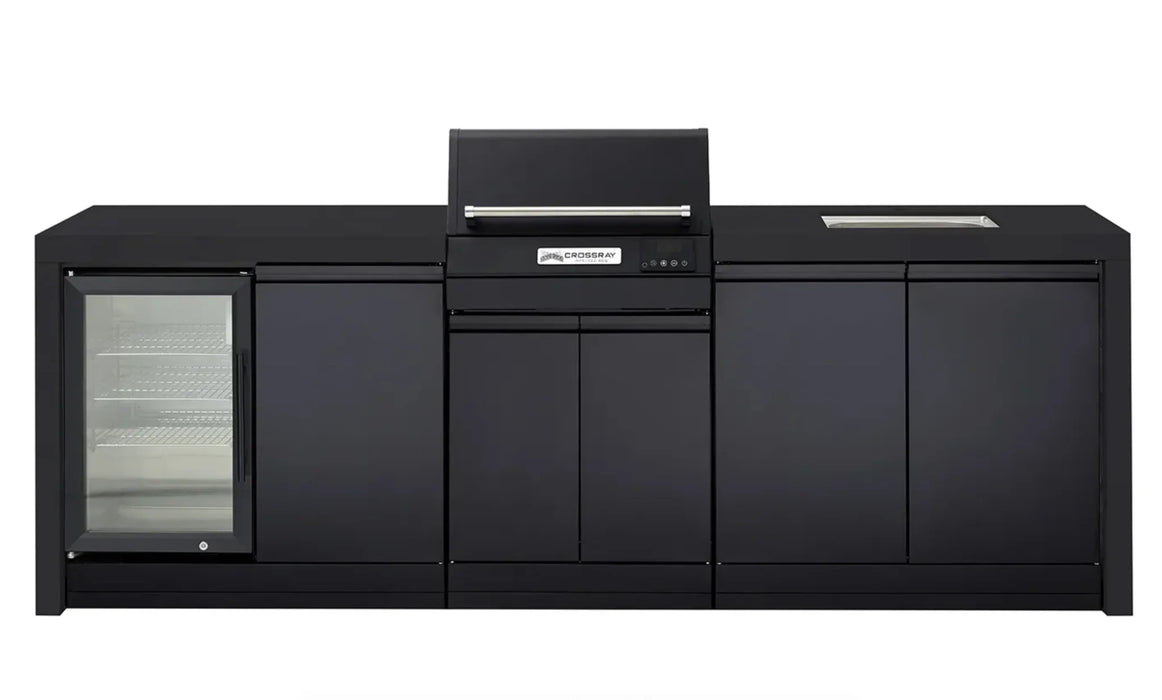 Crossray TCEK-09 eXtreme Electric Outdoor BBQ Kitchen Fridge Black Benchtop - LX2001 - Homewares, Outdoor, Phone Accessories, Cases, Speakers, Headphones + More -