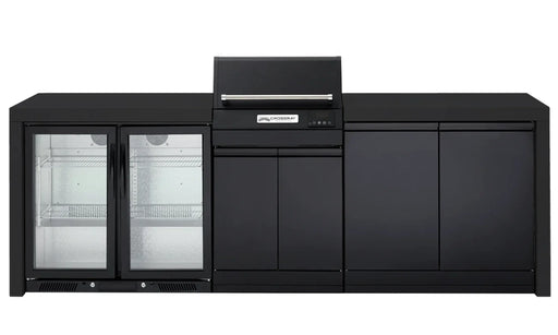 Crossray TCEK-11 eXtreme Electric Outdoor BBQ Kitchen Double Fridge Black Bench - LX2001 - Homewares, Outdoor, Phone Accessories, Cases, Speakers, Headphones + More -