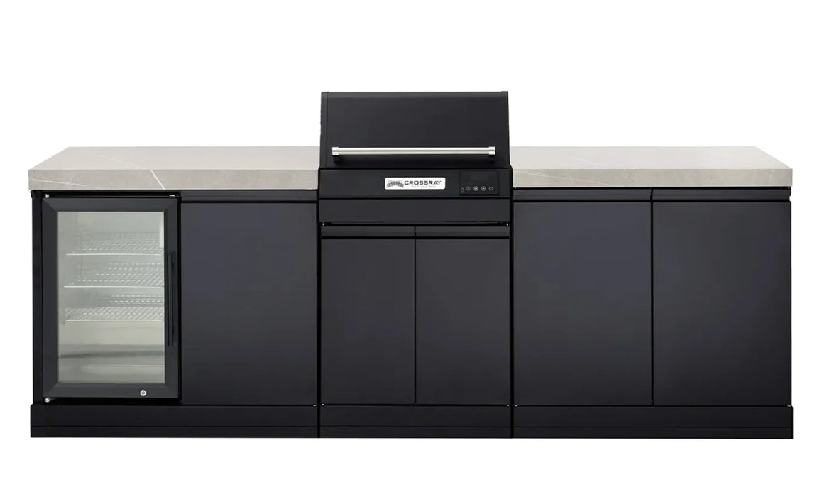 Crossray TCEK-15 eXtreme Electric Outdoor BBQ Kitchen Single Fridge Grey - LX2001 - Homewares, Outdoor, Phone Accessories, Cases, Speakers, Headphones + More -