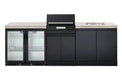 Crossray TCEK-18 eXtreme Electric Outdoor BBQ Kitchen with Sink & Double Fridge - LX2001 - Homewares, Outdoor, Phone Accessories, Cases, Speakers, Headphones + More -
