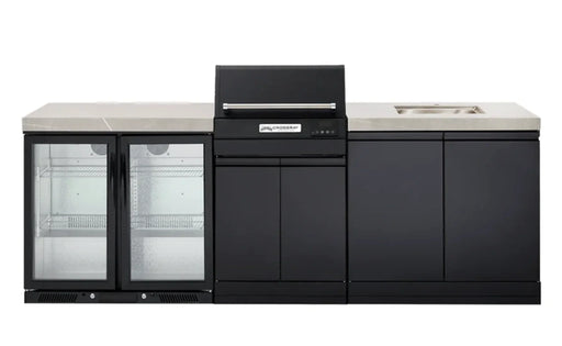 Crossray TCEK-18 eXtreme Electric Outdoor BBQ Kitchen with Sink & Double Fridge - LX2001 - Homewares, Outdoor, Phone Accessories, Cases, Speakers, Headphones + More -