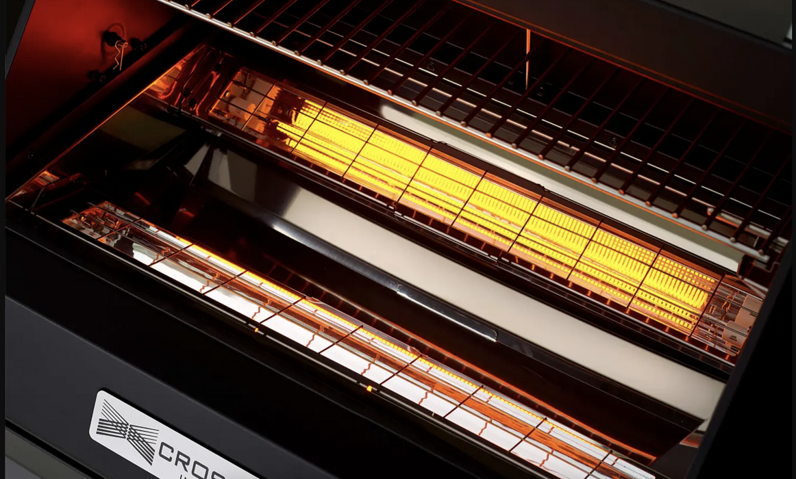 Crossray TCEK-09 eXtreme Electric Outdoor BBQ Kitchen Fridge Black Benchtop