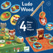 Wooden Educative Game
 - Ludo Wood - 4 Games - LX2001 - Homewares, Outdoor, Phone Accessories, Cases, Speakers, Headphones + More -