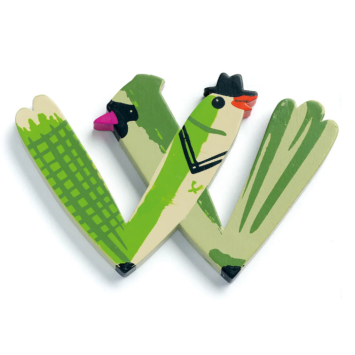 W - Animals letter - LX2001 - Homewares, Outdoor, Phone Accessories, Cases, Speakers, Headphones + More -