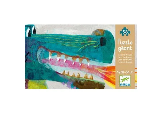 Giant - Leon the Dragon 58pc puzzle - LX2001 - Homewares, Outdoor, Phone Accessories, Cases, Speakers, Headphones + More -