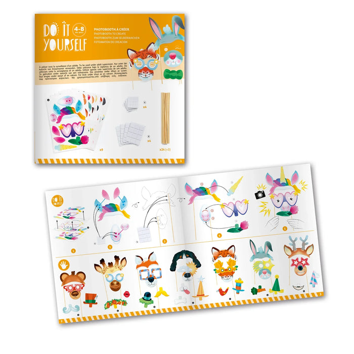 Djeco DIY Photobooth Animal Party - LX2001 - Homewares, Outdoor, Phone Accessories, Cases, Speakers, Headphones + More -