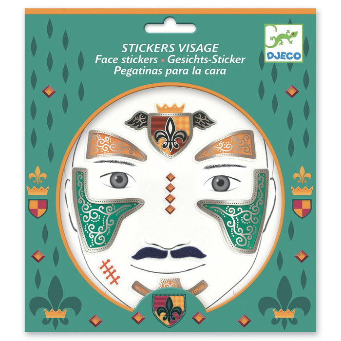Face Stickers - Knight - LX2001 - Homewares, Outdoor, Phone Accessories, Cases, Speakers, Headphones + More -