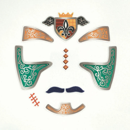 Face Stickers - Knight - LX2001 - Homewares, Outdoor, Phone Accessories, Cases, Speakers, Headphones + More -