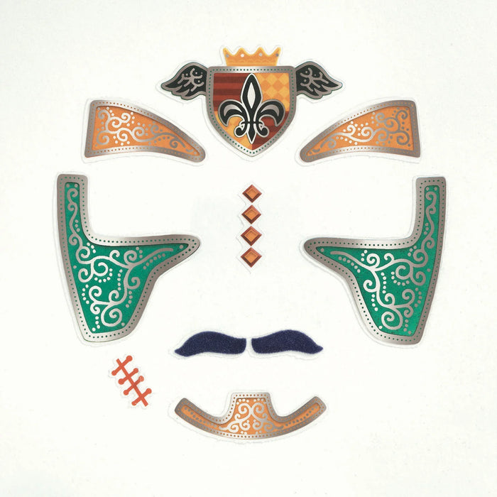 Face Stickers - Knight - LX2001 - Homewares, Outdoor, Phone Accessories, Cases, Speakers, Headphones + More -