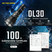 Nitecore Dl30 Diving Light Ip68 1100 Lumens - LX2001 - Homewares, Outdoor, Phone Accessories, Cases, Speakers, Headphones + More -