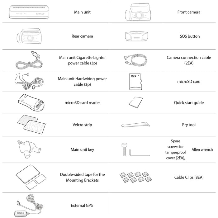 Blackvue Dr970X 2Ch Plus Box 4K Uhd Dashcam 64 Gb Front & Rear - LX2001 - Homewares, Outdoor, Phone Accessories, Cases, Speakers, Headphones + More -