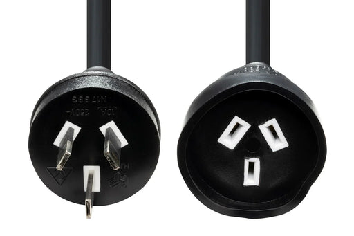 DYNAMIX 10M 240v 10A Standard Duty Power Extension Lead - Black PEXT10MBK - LX2001 - Homewares, Outdoor, Phone Accessories, Cases, Speakers, Headphones + More -