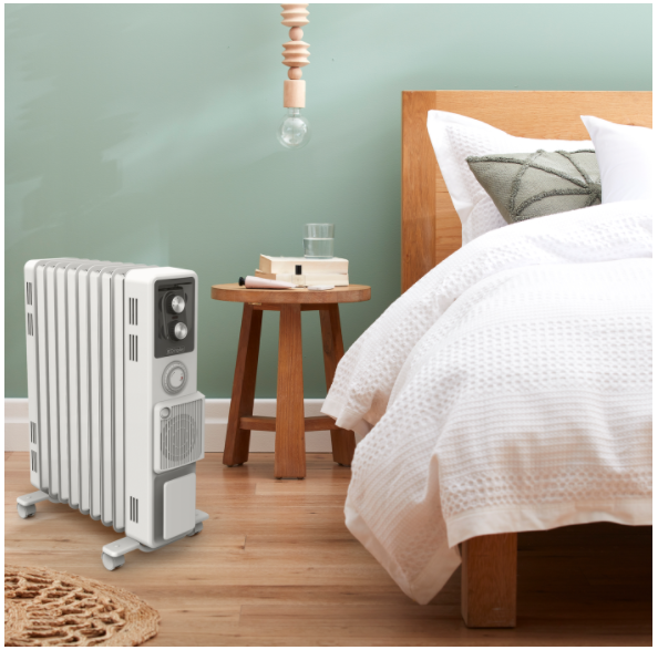 Dimplex 2.4kW 2400W Oil Free Column Heater w/ Thermostat, Turbo Fan & Timer ECR24TIFW