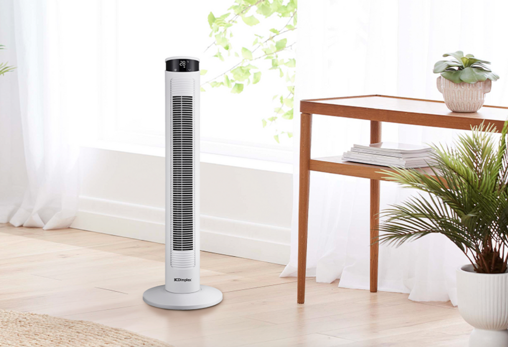 Dimplex 91cm Tower Fan with Remote DCTF91W
