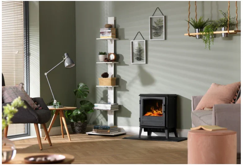 Dimplex Heater Bari 2kW 2000W Portable Electric Flame Fire Stove Heater Fireplace - LX2001 - Homewares, Outdoor, Phone Accessories, Cases, Speakers, Headphones + More -