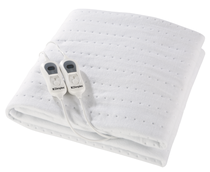 Dimplex Double Fitted Electric Blanket - White DHEBPD