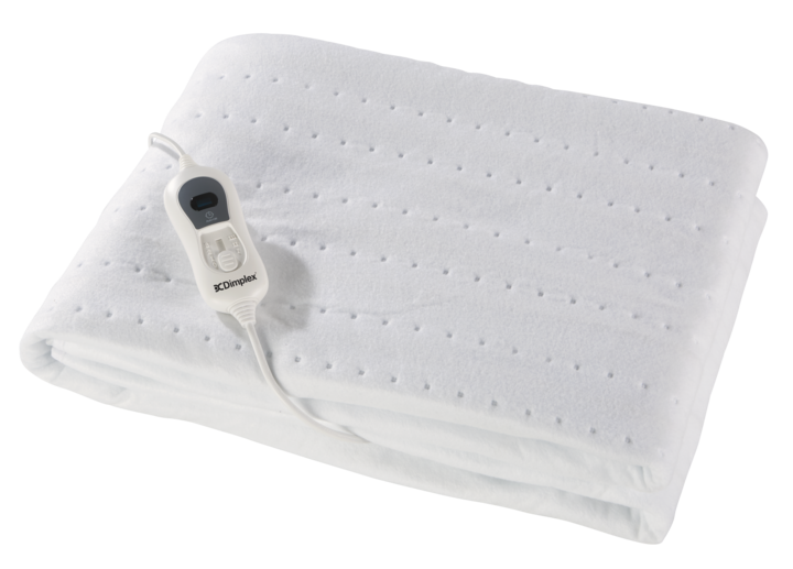 Dimplex King Single Fitted Electric Blanket - White