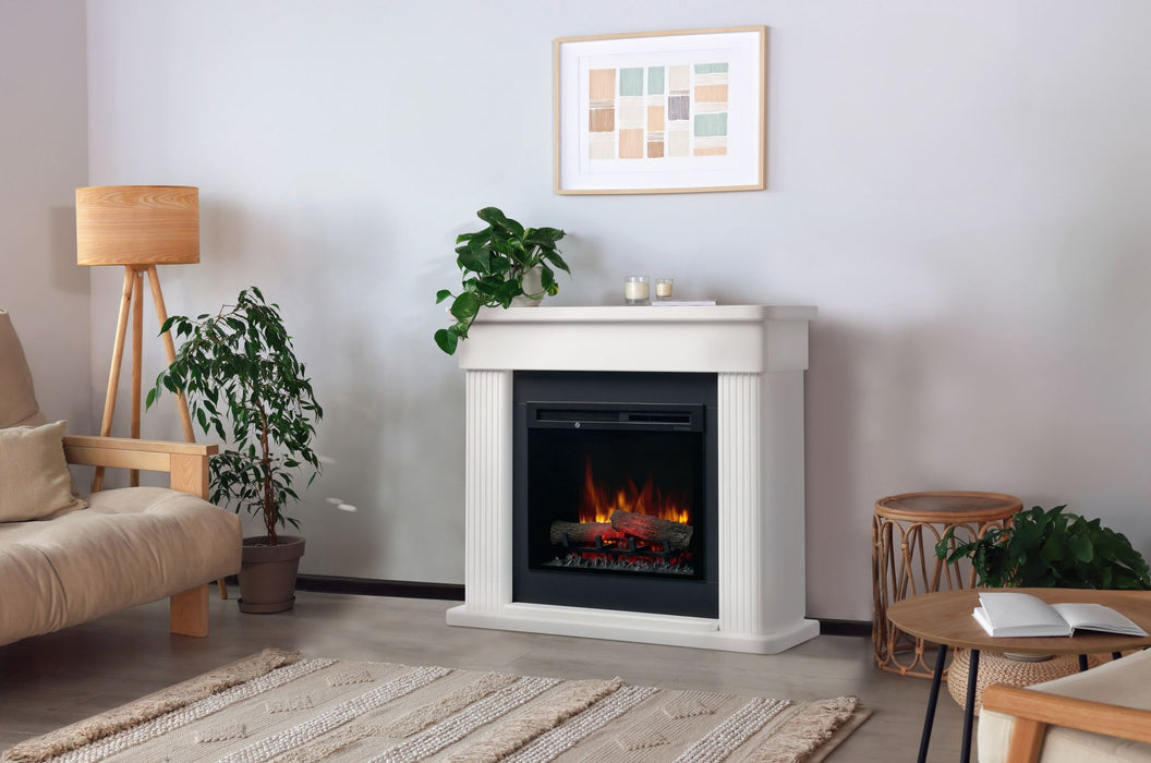 Dimplex Portland 1.5kW Medium Electric Fireplace Fire Suite