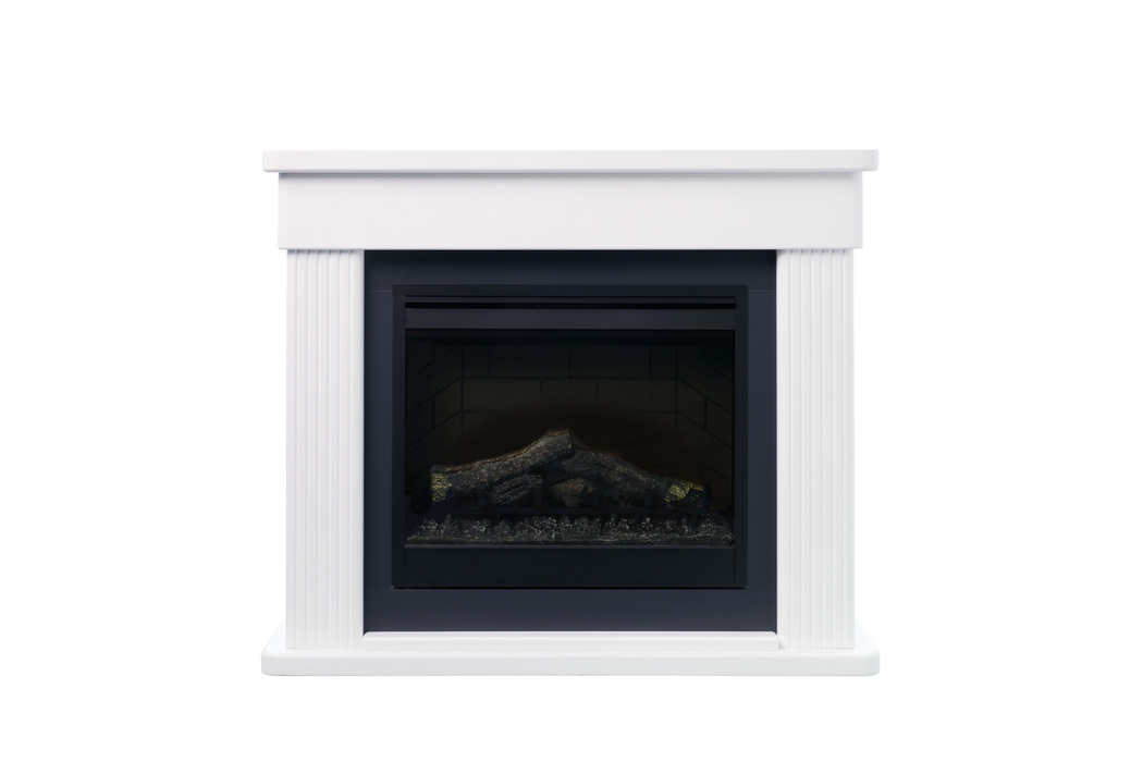 Dimplex Portland 2kW Large Electric Fire Fireplace Suite