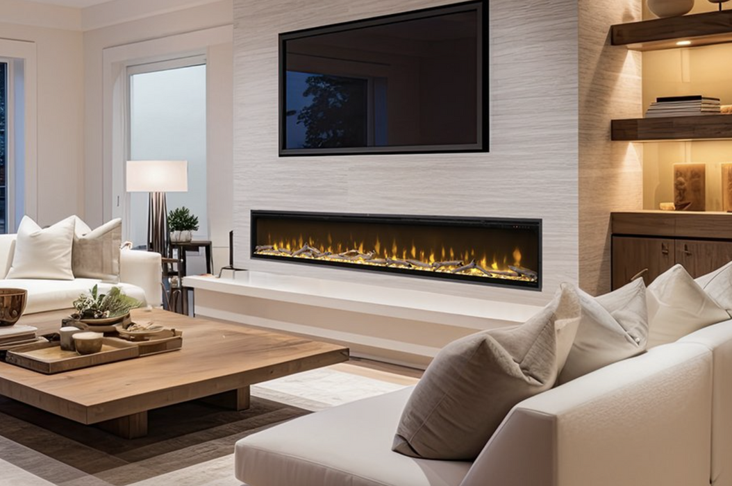 Dimplex Real Flame Ignite Evolve 1800mm 2kW Electric Fireplace - Black EVO1800-AU