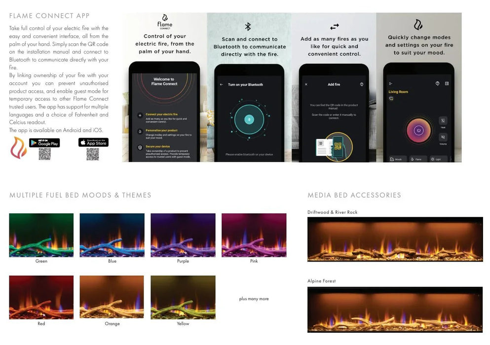 Dimplex Real Flame Ignite XL Bold Electric Fire Fireplace 1200mm BXLF1200-AU - LX2001 - Homewares, Outdoor, Phone Accessories, Cases, Speakers, Headphones + More -