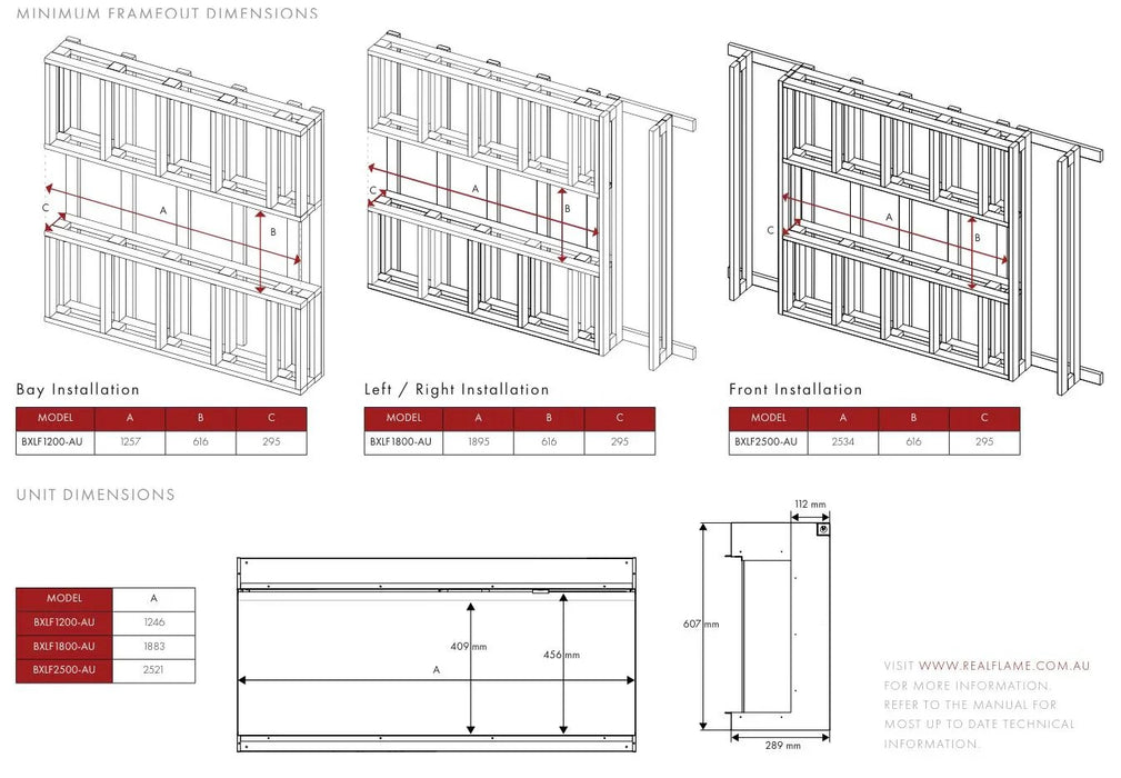Dimplex Real Flame Ignite XL Bold Electric Fire Fireplace 1800mm BXLF1800-AU - LX2001 - Homewares, Outdoor, Phone Accessories, Cases, Speakers, Headphones + More -