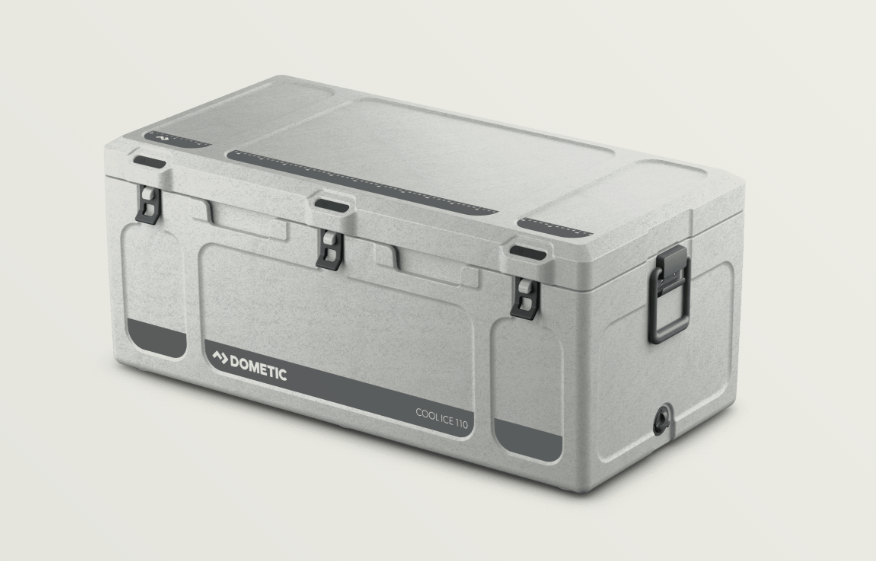 Dometic Cool-Ice CI-110 Heavy Duty Rotomolded Ice box Chilly Bin 111L Stone