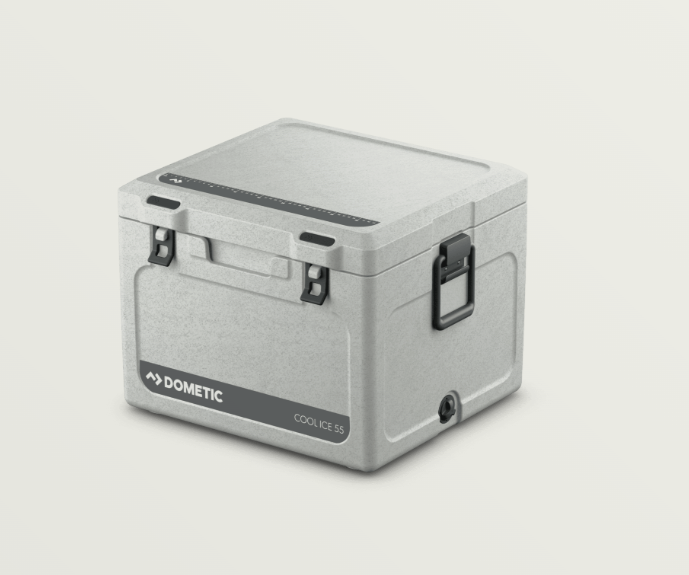 Dometic Cool-Ice CI-55 Heavy Duty Rotomolded Ice box Chilly Bin 56L Stone