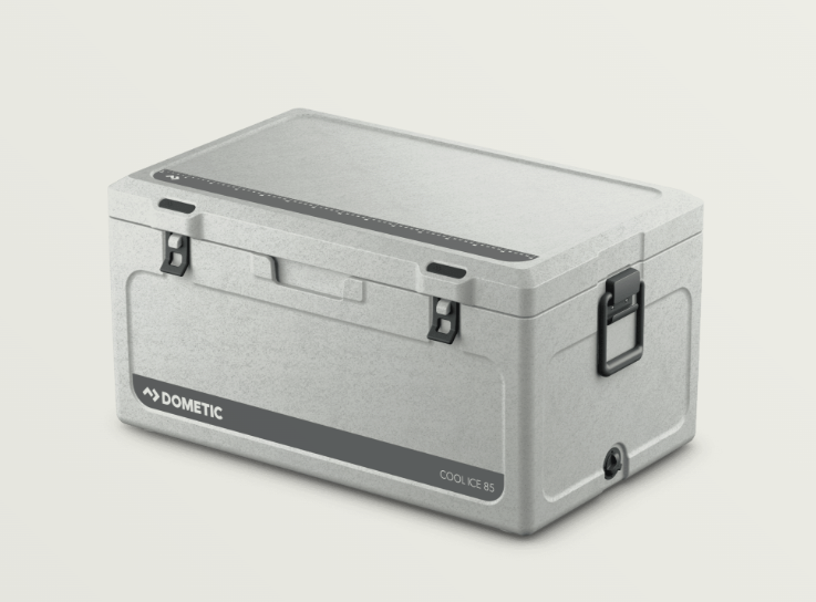 Dometic Cool-Ice CI-85 Heavy Duty Rotomolded Ice box Chilly Bin 87L Stone