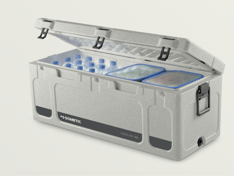 Dometic Cool-Ice CI-92L Heavy Duty Rotomolded Ice box Chilly Bin 92L Stone